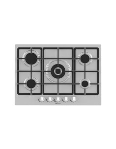 Hisense GM773XF piano cottura Acciaio inossidabile Da incasso Gas 5 Fornello(i)