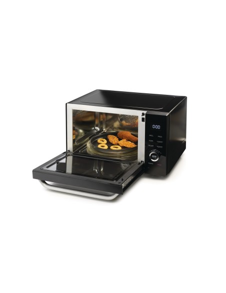 Hisense H30MOBS10HC forno a microonde Superficie piana Microonde combinato 30 L 1000 W Nero