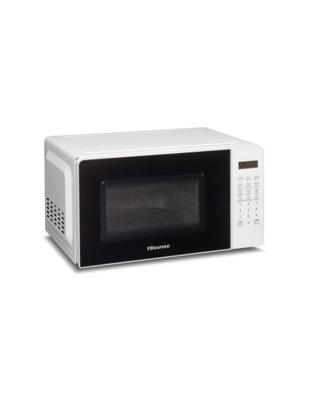Hisense H20MOWS3G forno a microonde Superficie piana Microonde combinato 20 L 700 W Nero, Bianco