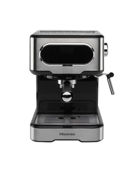 Hisense HESCM15DBK macchina per caffè Manuale Macchina per espresso 1,5 L