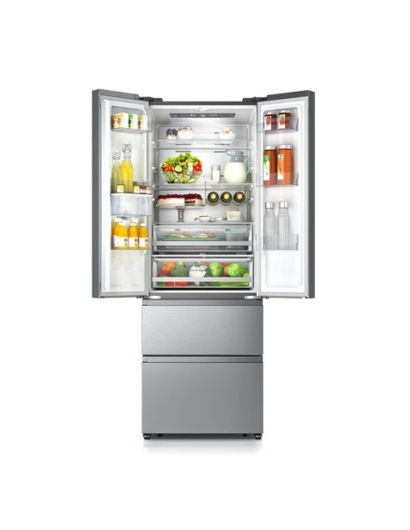 Hisense RF632N4WIF frigorifero side-by-side Libera installazione 485 L F Metallico