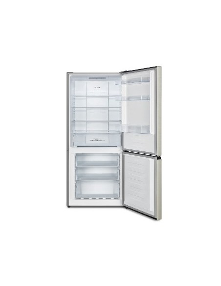 Hisense RB372N4AC2 frigorifero con congelatore Libera installazione 292 L E Acciaio inossidabile