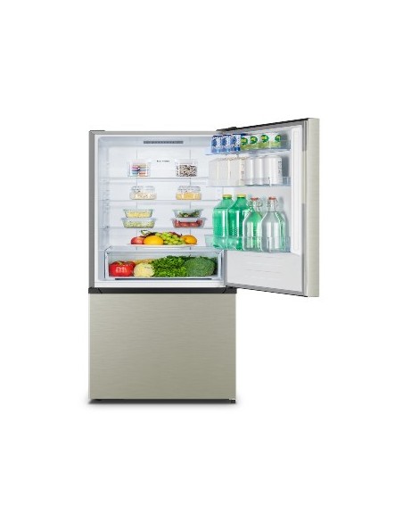 Hisense RB372N4AC2 frigorifero con congelatore Libera installazione 292 L E Acciaio inossidabile