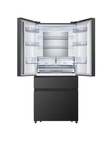 Hisense RF540N4SBF2 frigorifero side-by-side Libera installazione 533 L E Nero