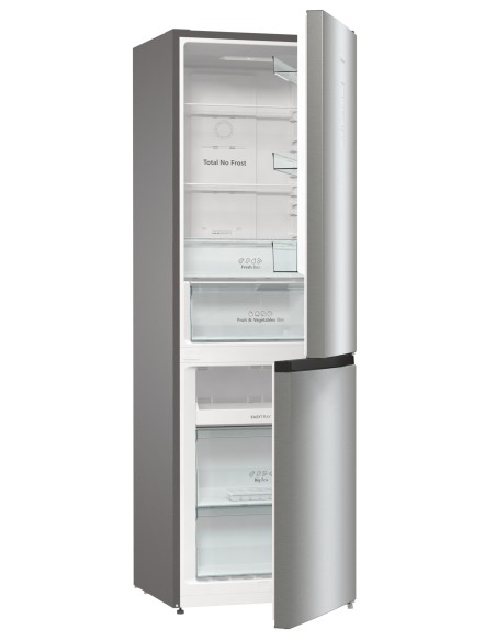 Hisense RB390N4BCE1 frigorifero con congelatore Libera installazione 300 L E Acciaio inossidabile