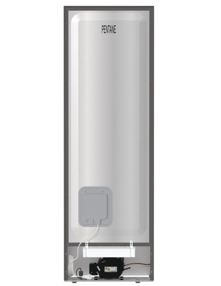 Hisense RB390N4BCE1 frigorifero con congelatore Libera installazione 300 L E Acciaio inossidabile
