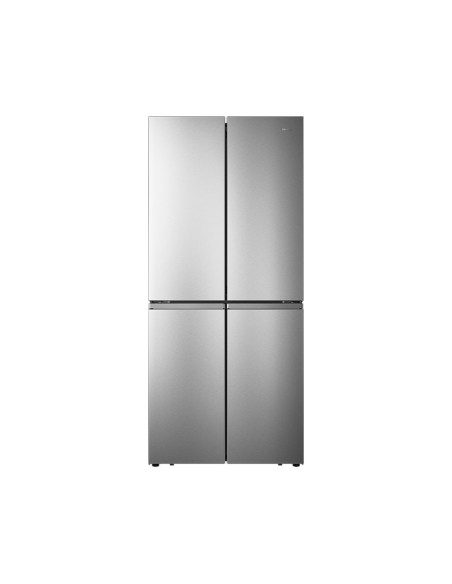 Hisense RQ563N4AI1 frigorifero side-by-side Libera installazione 454 L F Acciaio inossidabile