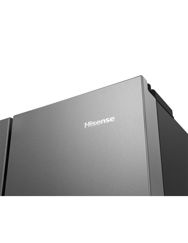 Hisense RQ563N4AI1 frigorifero side-by-side Libera installazione 454 L F Acciaio inossidabile