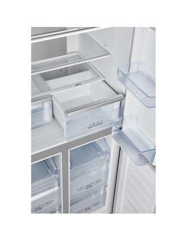 Hisense RQ563N4SWF1 frigorifero side-by-side Libera installazione 454 L F Nero