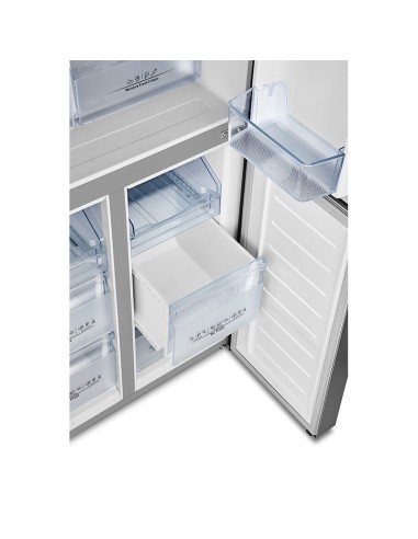Hisense RQ563N4SWF1 frigorifero side-by-side Libera installazione 454 L F Nero