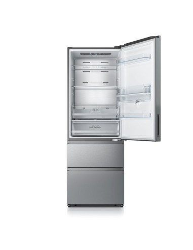 Hisense RT641N4WIE frigorifero con congelatore Libera installazione 493 L E Acciaio inossidabile