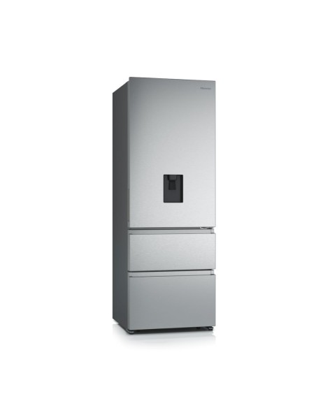 Hisense RT641N4WIE frigorifero con congelatore Libera installazione 493 L E Acciaio inossidabile