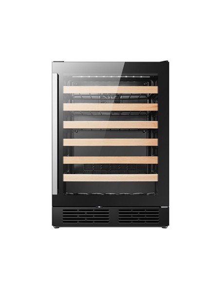 Hisense RW18W4NWLGF cantina vino Cantinetta vino con compressore Libera installazione Nero 54 bottiglia bottiglie
