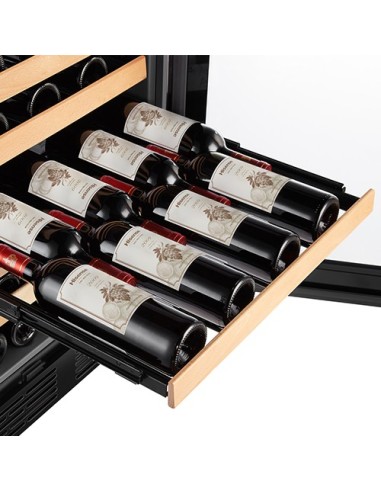 Hisense RW18W4NWLGF cantina vino Cantinetta vino con compressore Libera installazione Nero 54 bottiglia bottiglie