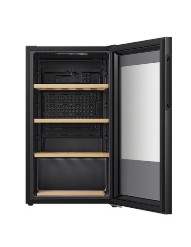 Hisense RW12D4NWG0 cantina vino Cantinetta vino con compressore Libera installazione Nero 30 bottiglia bottiglie