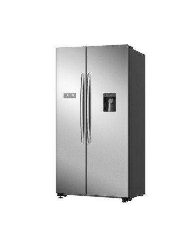Hisense RS741 frigorifero side-by-side Libera installazione 578 L F Acciaio inossidabile