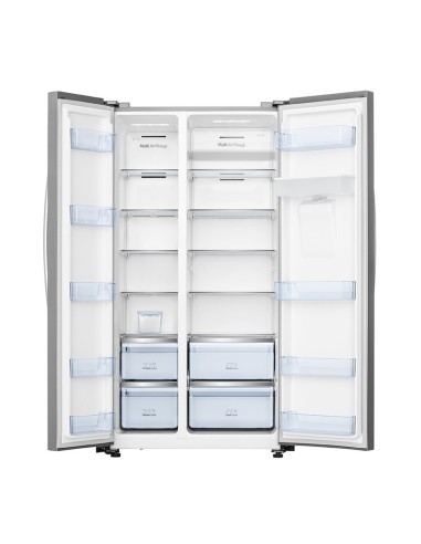 Hisense RS741 frigorifero side-by-side Libera installazione 578 L F Acciaio inossidabile