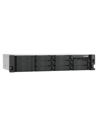 QNAP TS-855EU-8G server NAS e di archiviazione SAN Armadio (2U) Collegamento ethernet LAN Nero C5125