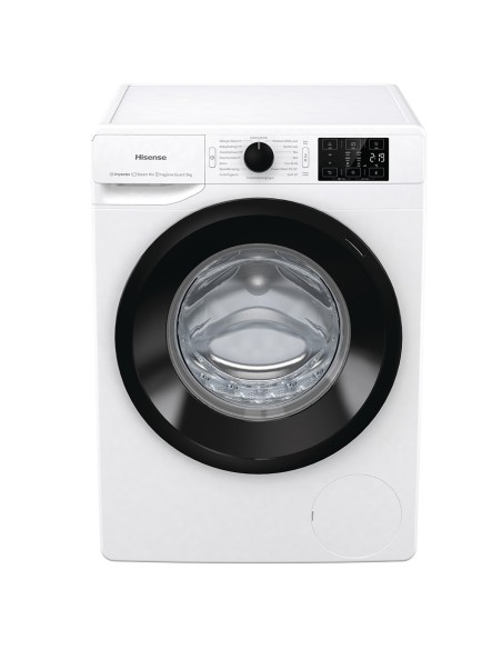 Hisense WFGE901439VM lavatrice Caricamento frontale 9 kg 1600 Giri min A Nero, Bianco