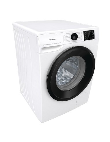 Hisense WFGE901439VM lavatrice Caricamento frontale 9 kg 1600 Giri min A Nero, Bianco