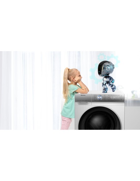Hisense WFQP6012EVM lavatrice Caricamento frontale 6 kg 1200 Giri min C Bianco