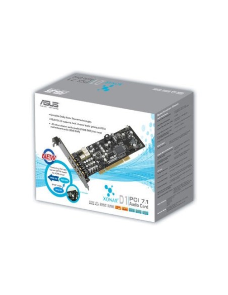 ASUS Xonar D1 Interno 7.1 canali PCI