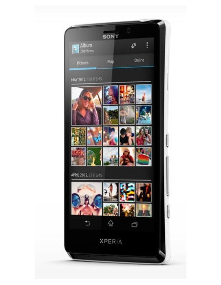Sony Xperia T 11,6 cm (4.55") SIM singola Android 4.0 3G 1 GB 16 GB Nero, Bianco