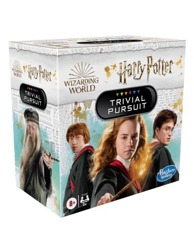 Hasbro Gaming Trivial Pursuit Harry Potter (gioco in scatola, Gaming), sfida trivial in versione compatta per 2 o più