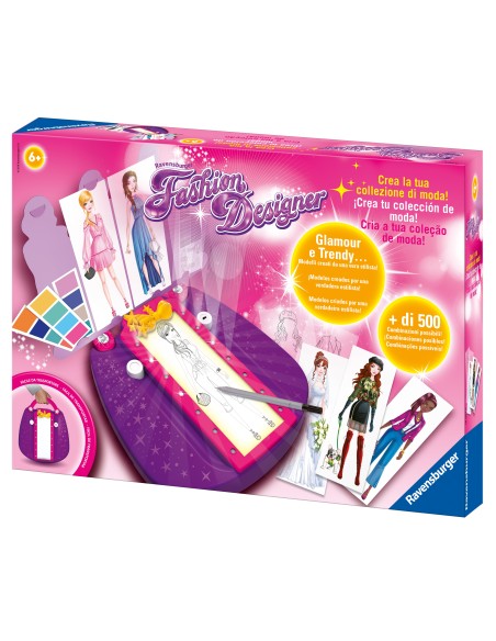 Ravensburger Fashion Designer Nuova Versione - Gioco creativo