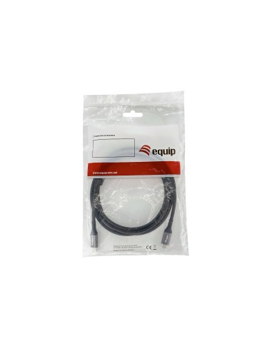 Equip 128382 cavo USB 2 m USB4 Gen 2x2 USB C Nero
