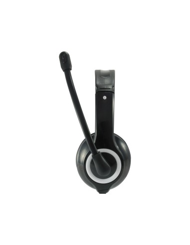 Equip 245301 cuffia e auricolare Cablato A Padiglione Musica e Chiamate USB tipo A Nero