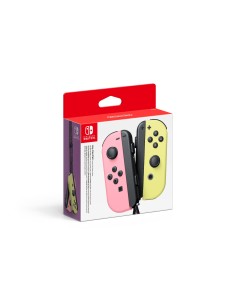 Nintendo Switch - Set da due Joy-Con Rosa Pastello Giallo pastello