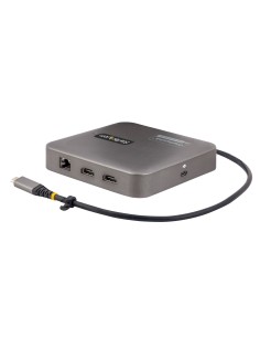 StarTech.com Adattatore Multiporta USB-C - Docking Station USB Type-C 2x HDMI 2.0b 4K 60Hz, Hub USB a 2 Porte 10Gbps, Dock 2