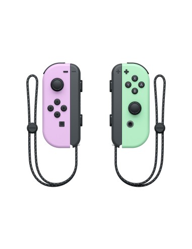 Nintendo Switch - Set da due Joy-Con Viola Pastello Verde pastello