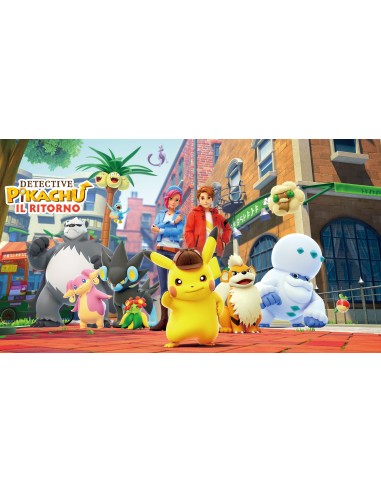 Nintendo Detective Pikachu  Il Ritorno Standard Tedesca, Inglese, ESP, Francese, ITA, Giapponese, Coreano Nintendo Switch