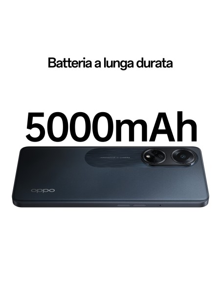 OPPO A98 5G Smartphone, AI Tripla fotocamera 64+2+2MP, Selfie 32MP, Display 6.72” 120HZ LDC FHD+, 5000mAh, RAM 8(Esp