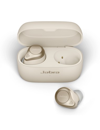 Jabra Elite 85t Auricolare Wireless In-ear Musica e Chiamate USB tipo-C Bluetooth Beige, Oro