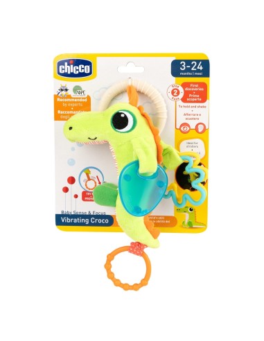 Chicco Crocodile Rattle giocattolo da appendere per bambini