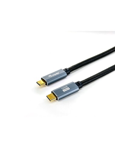 Equip 128357 cavo USB 2 m USB 3.2 Gen 2 (3.1 Gen 2) USB C Nero