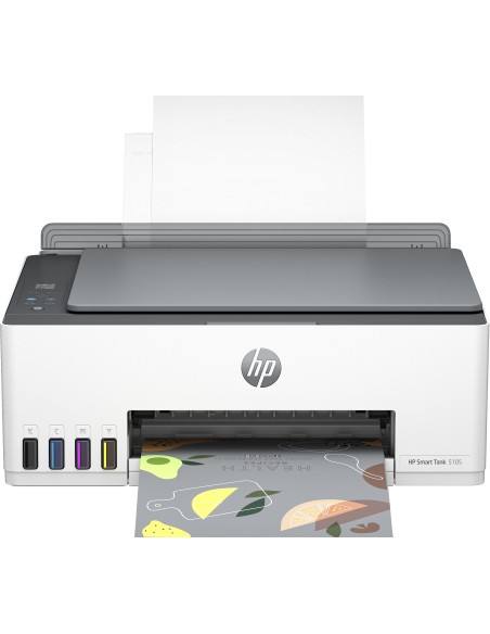 HP Smart Tank Stampante multifunzione 5105, Colore, Stampante per Abitazioni e piccoli uffici, Stampa, copia, scansione,