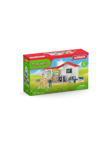 schleich Veterinarian practice with pets