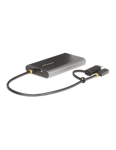 StarTech.com Adattatore da USB-C a HDMI - Convertitore da USB tipo C o A a 2x HDMI per laptop - 4K 60Hz 100W Power Delivery