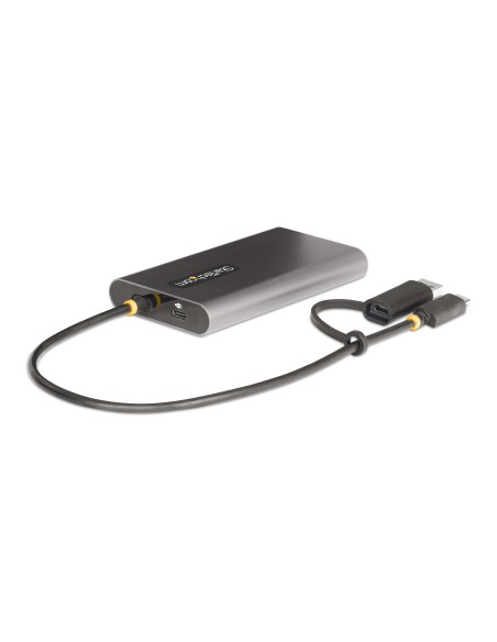 StarTech.com Adattatore da USB-C a HDMI - Convertitore da USB tipo C o A a 2x HDMI per laptop - 4K 60Hz 100W Power Delivery