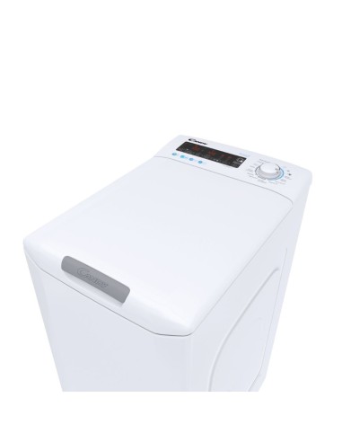Candy Smart Inverter CSTG 47TMV5 1-11 lavatrice Caricamento dall'alto 7 kg 1400 Giri min Bianco