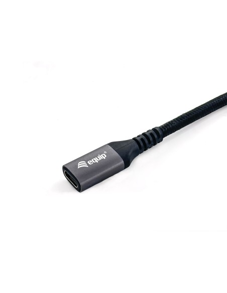 Equip 128371 cavo USB 1 m USB 3.2 Gen 2 (3.1 Gen 2) USB C Nero