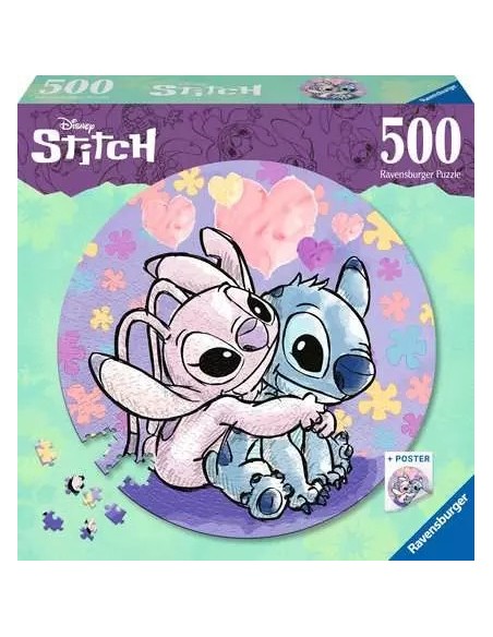 Ravensburger Disney Stitch Puzzle 500 pz Cartoni