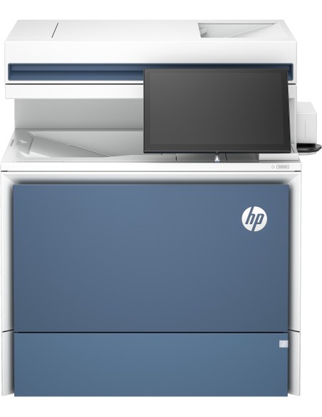 HP Color LaserJet Enterprise Flow Stampante multifunzione 5800zf, Stampa, copia, scansione, fax, Alimentatore automatico di
