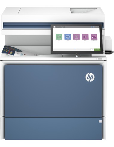HP Color LaserJet Enterprise Flow Stampante multifunzione 5800zf, Stampa, copia, scansione, fax, Alimentatore automatico di