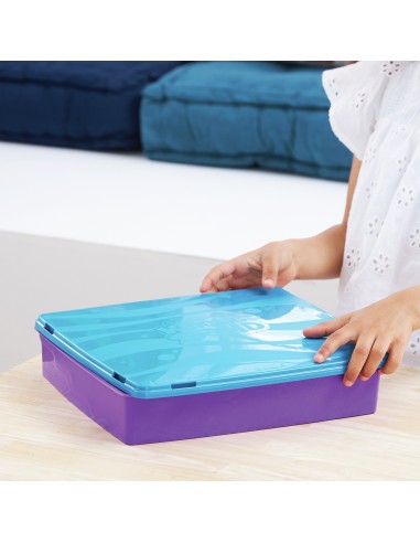 Kinetic Sand , Playset Regno di Sabbia, 1,13 kg di Sabbia Effetto Spiaggia, Formine e Accessori, Giochi Creativi per Bambini e