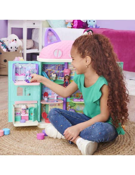 Gabby's Dollhouse , La sala da bagno di Siregatta, mini playset stanze della casa, giochi per bambini dai 3 anni in su